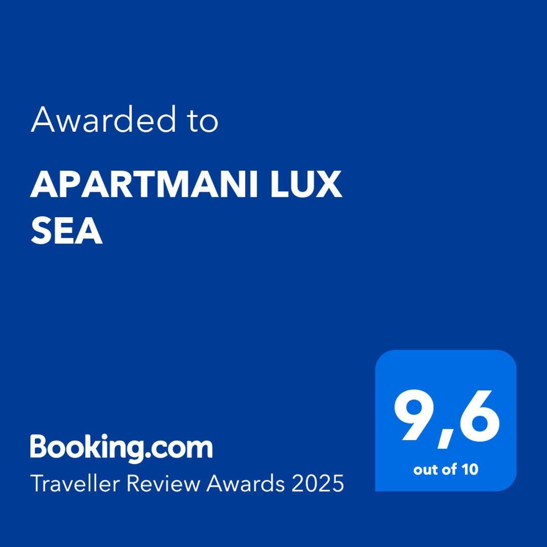 Apartmani Lux Sea Utjeha Exterior foto